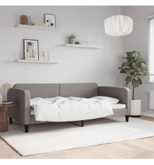 Sofa, taupe spalvos, 100x200cm, audinys