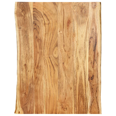 Stalviršis, 80x(50-60)x2,5cm, akacijos medienos masyvas