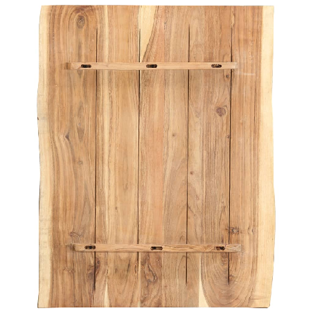 Stalviršis, 80x(50-60)x3,8cm, akacijos medienos masyvas