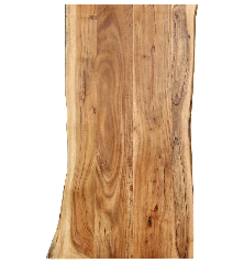 Stalviršis, 100x(50-60)x2,5cm, akacijos medienos masyvas