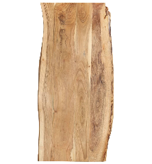 Stalviršis, 118x(50-60)x2,5cm, akacijos medienos masyvas