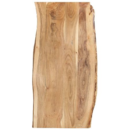 Stalviršis, 118x(50-60)x2,5cm, akacijos medienos masyvas