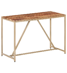 Valgomojo stalas, 120x60x76 cm, rausvosios dalbergijos masyvas
