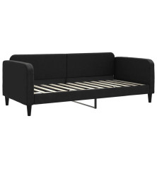 Sofa, juodos spalvos, 90x200cm, audinys