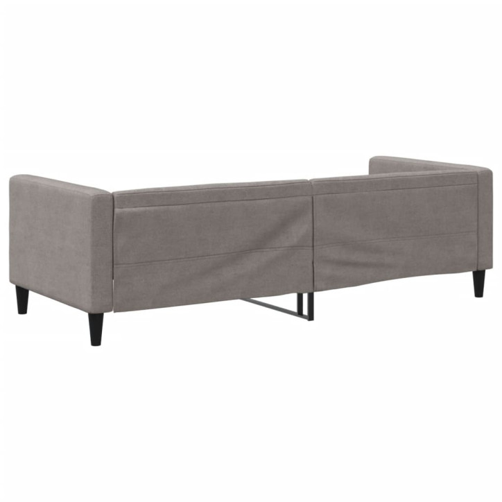 Sofa, taupe spalvos, 80x200cm, audinys