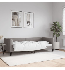 Sofa, taupe spalvos, 90x200cm, audinys