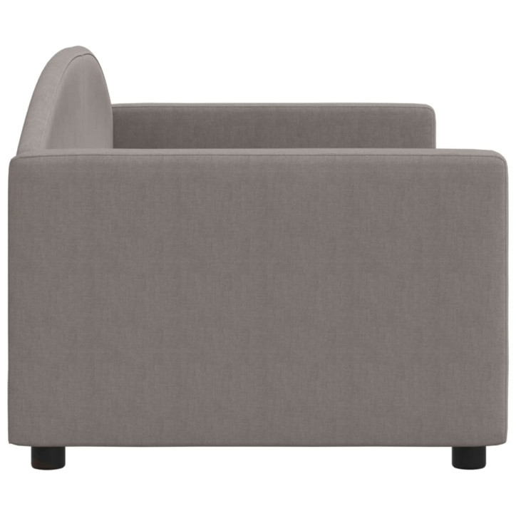 Sofa, taupe spalvos, 80x200cm, audinys