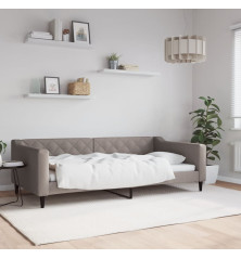 Sofa, taupe spalvos, 100x200cm, audinys