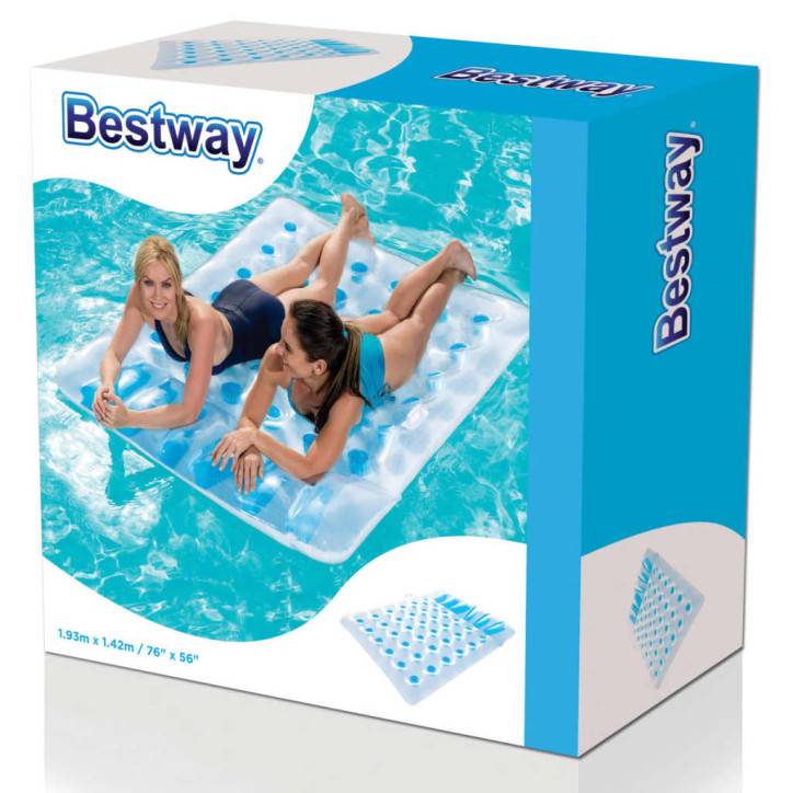 Bestway Pripučiamas baseino čiužinys, dvivietis, 43055