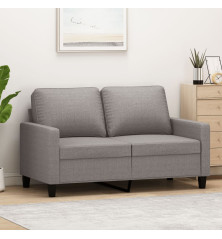 Dvivietė sofa, taupe spalvos, 120cm, audinys