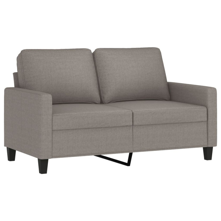 Dvivietė sofa, taupe spalvos, 120cm, audinys