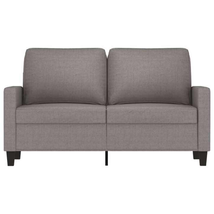 Dvivietė sofa, taupe spalvos, 120cm, audinys