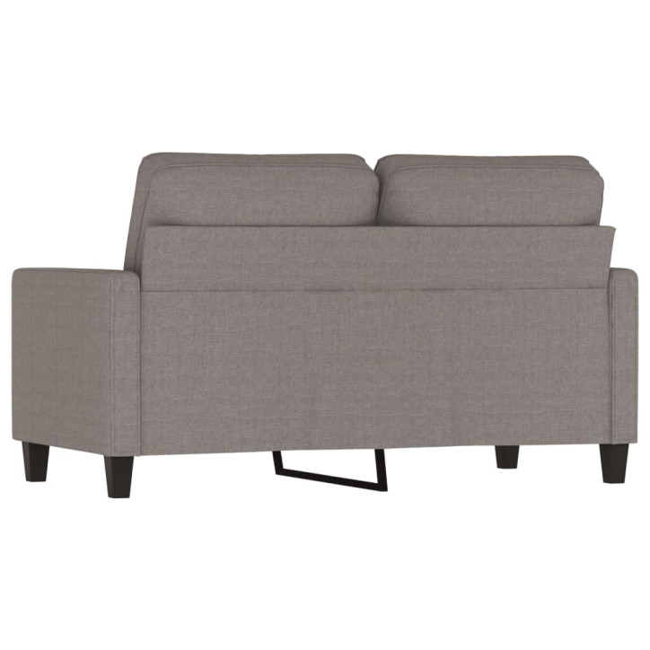 Dvivietė sofa, taupe spalvos, 120cm, audinys