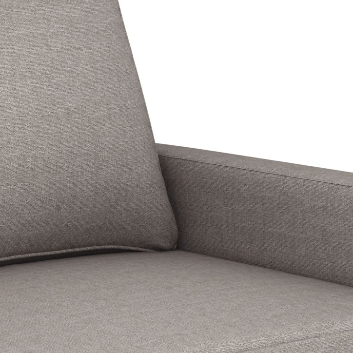 Dvivietė sofa, taupe spalvos, 120cm, audinys