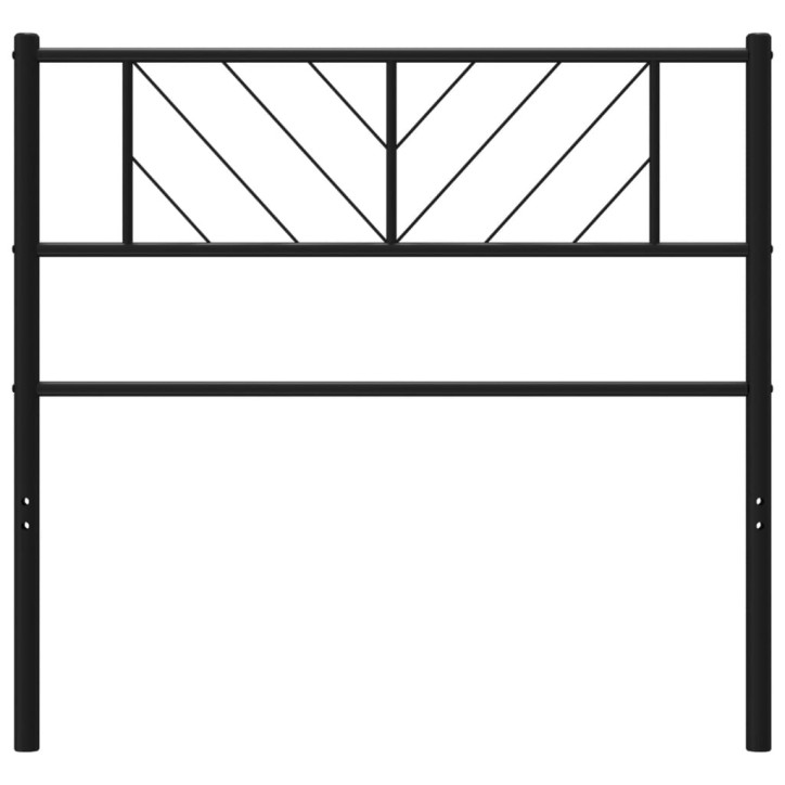 Metalinis galvūgalis, juodos spalvos, 100cm