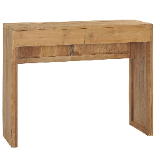 Konsolinis staliukas, 100x35x75cm, tikmedžio medienos masyvas