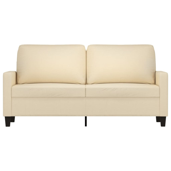 Dvivietė sofa, kreminės spalvos, 140cm, audinys