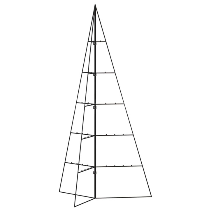 Metalinė Kalėdų eglutė, juodos spalvos, 100 cm