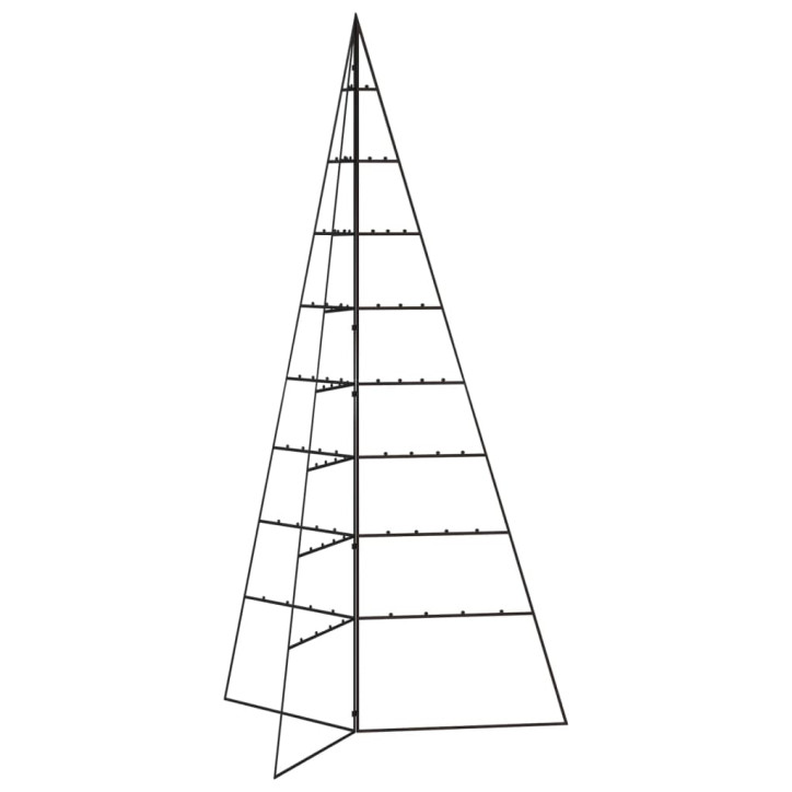 Metalinė Kalėdų eglutė, juodos spalvos, 180 cm