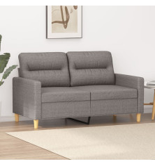 Dvivietė sofa, taupe spalvos, 120cm, audinys