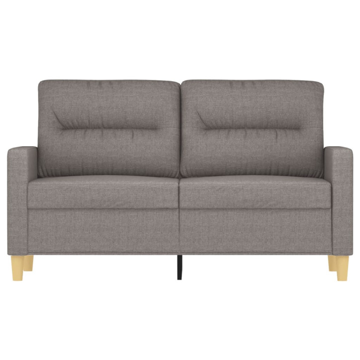 Dvivietė sofa, taupe spalvos, 120cm, audinys