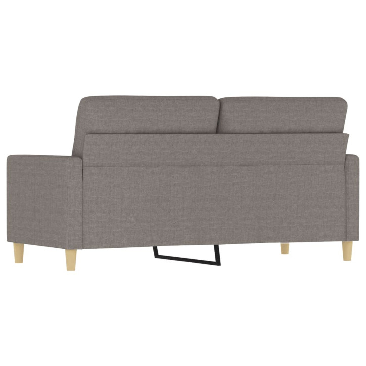 Dvivietė sofa, taupe spalvos, 140cm, audinys