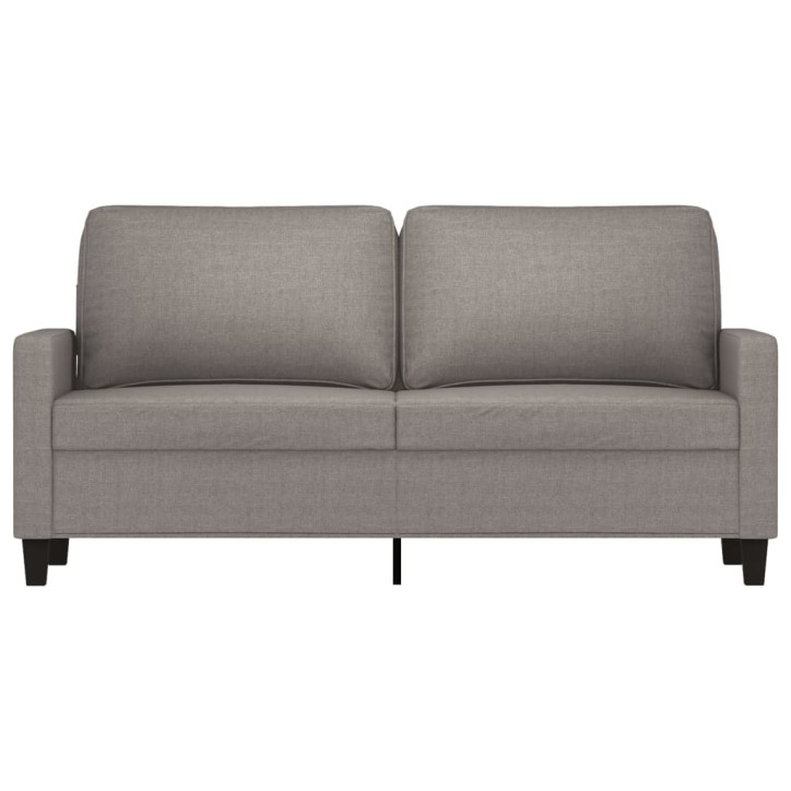 Dvivietė sofa, taupe spalvos, 140cm, audinys