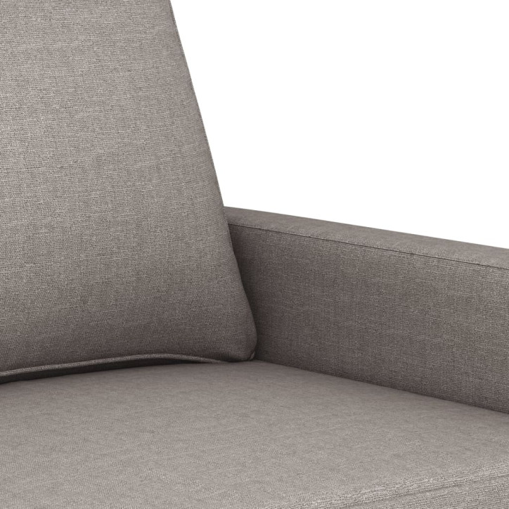 Dvivietė sofa, taupe spalvos, 140cm, audinys