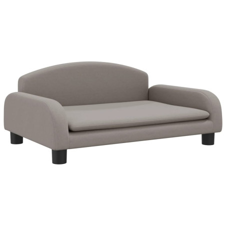 Vaikiška sofa, taupe spalvos, 70x45x30cm, audinys