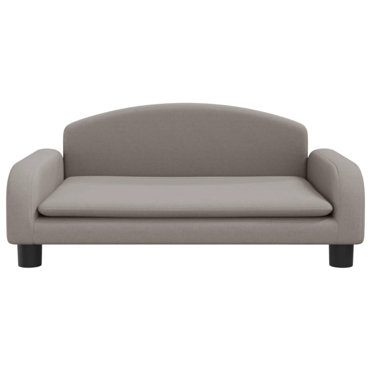 Vaikiška sofa, taupe spalvos, 70x45x30cm, audinys