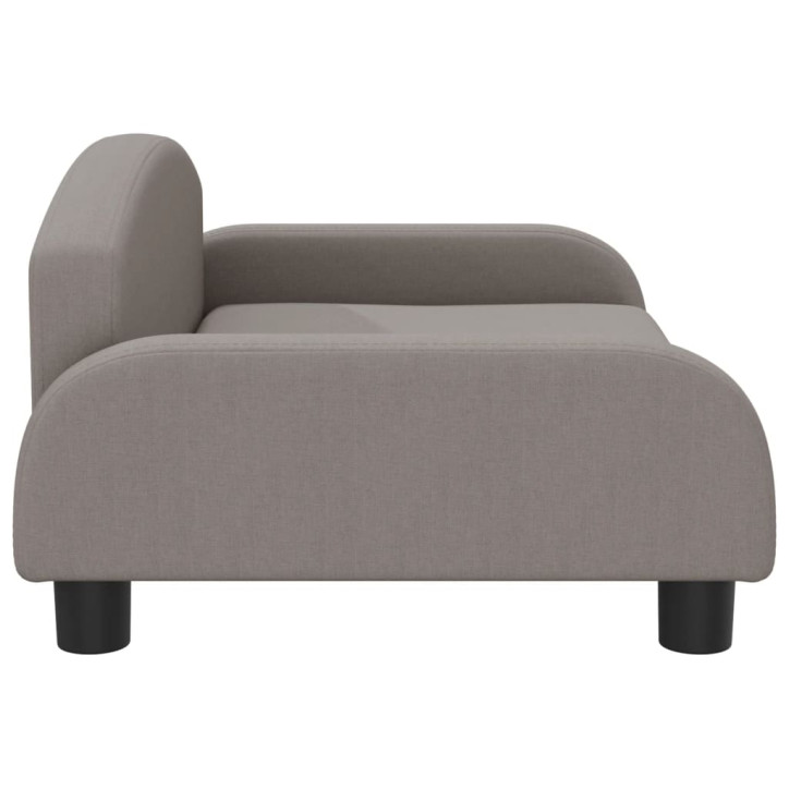 Vaikiška sofa, taupe spalvos, 70x45x30cm, audinys