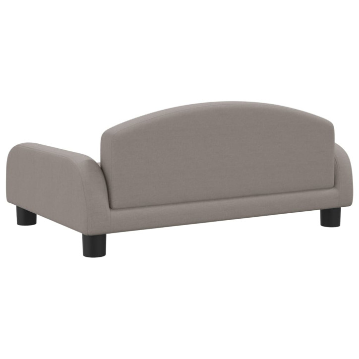 Vaikiška sofa, taupe spalvos, 70x45x30cm, audinys