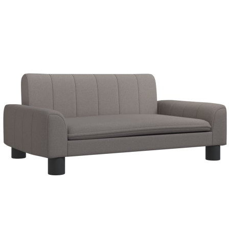 Vaikiška sofa, taupe spalvos, 70x45x30cm, audinys