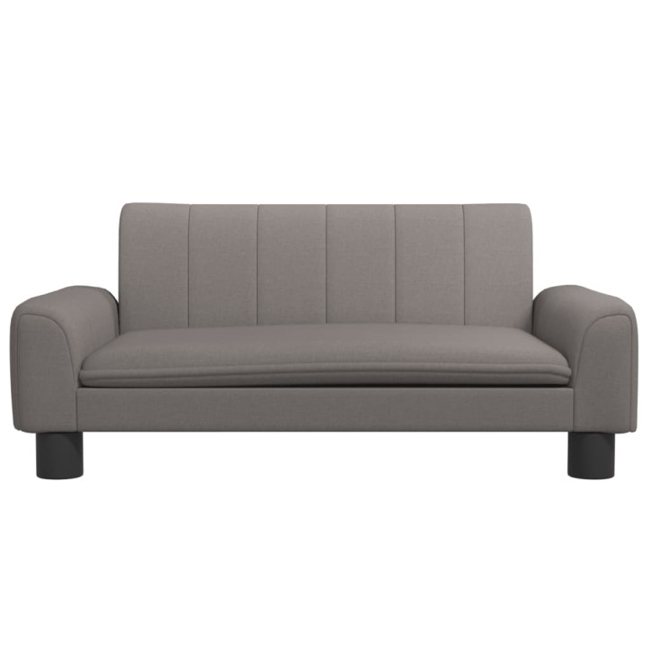 Vaikiška sofa, taupe spalvos, 70x45x30cm, audinys