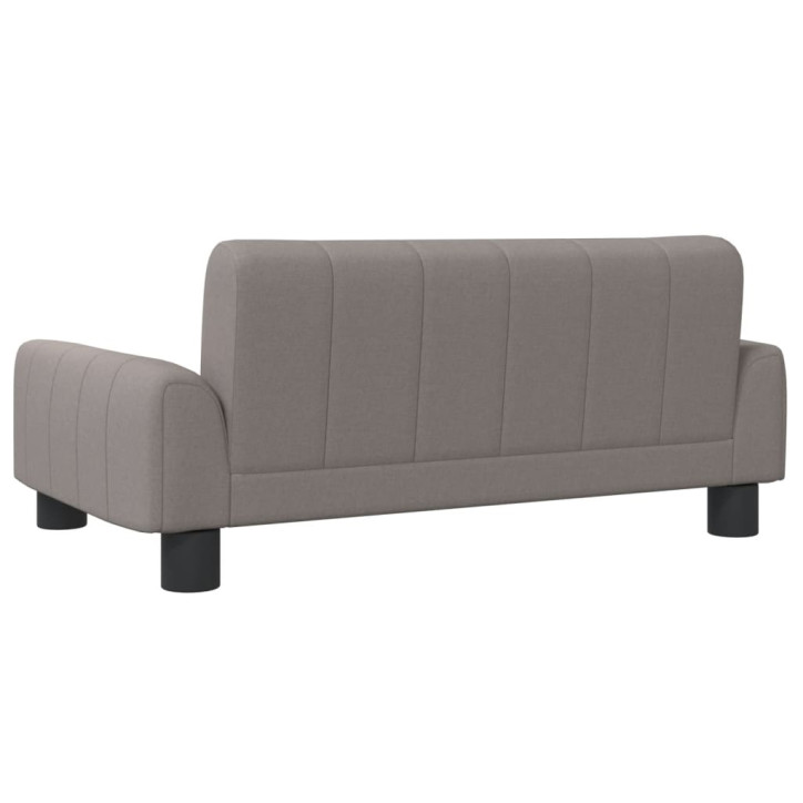 Vaikiška sofa, taupe spalvos, 70x45x30cm, audinys