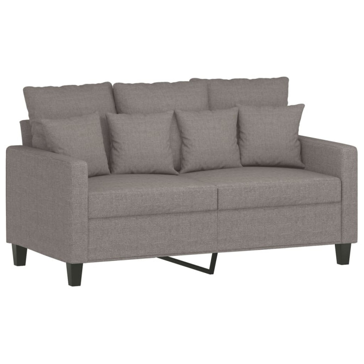 Dvivietė sofa, taupe spalvos, 120cm, audinys