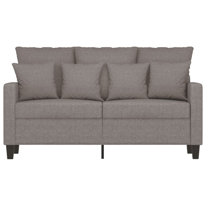 Dvivietė sofa, taupe spalvos, 120cm, audinys