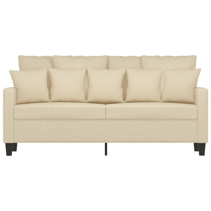 Dvivietė sofa, kreminės spalvos, 140cm, audinys