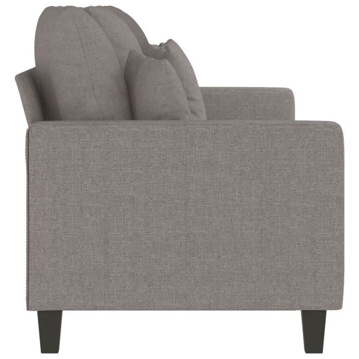 Trivietė sofa, taupe spalvos, 180cm, audinys