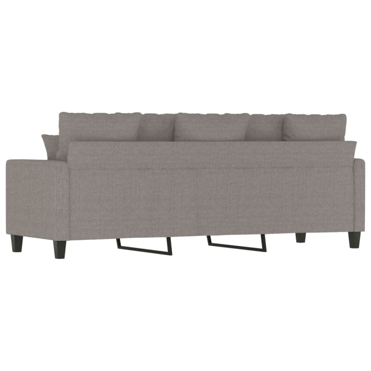 Trivietė sofa, taupe spalvos, 180cm, audinys