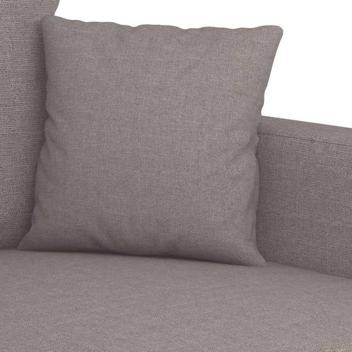 Trivietė sofa, taupe spalvos, 180cm, audinys