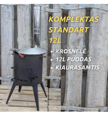 STANDART 12L RINKINYS SU KAMINU (2 mm)