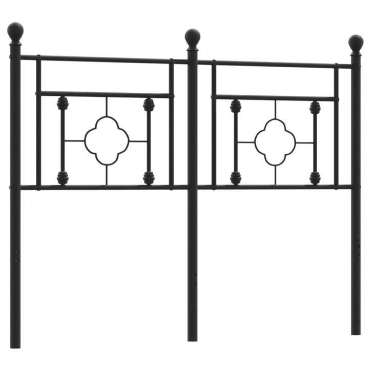 Metalinis galvūgalis, juodos spalvos, 120cm