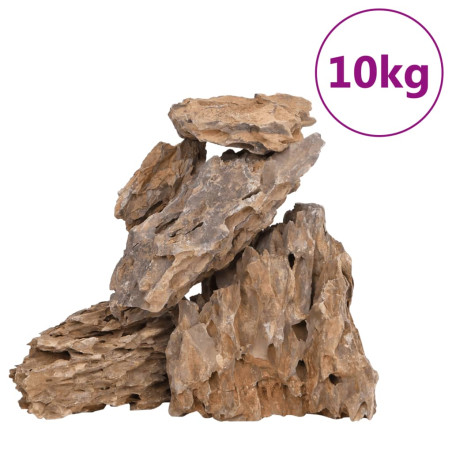 Drakono akmenys, įvairių spalvų, 10kg, 10–30cm