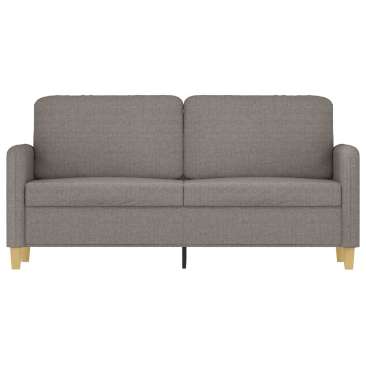 Dvivietė sofa, taupe spalvos, 140cm, audinys