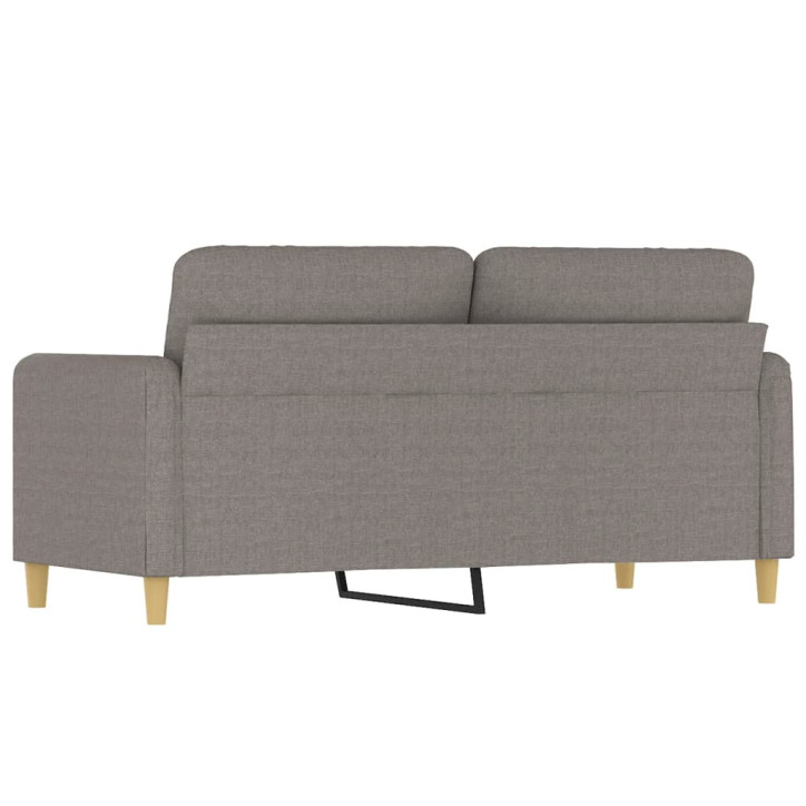 Dvivietė sofa, taupe spalvos, 140cm, audinys