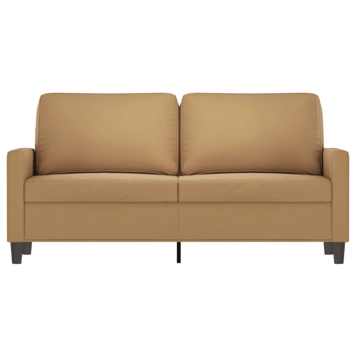 Dvivietė sofa, rudos spalvos, 140cm, aksomas