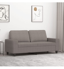 Dvivietė sofa, taupe spalvos, 140cm, audinys