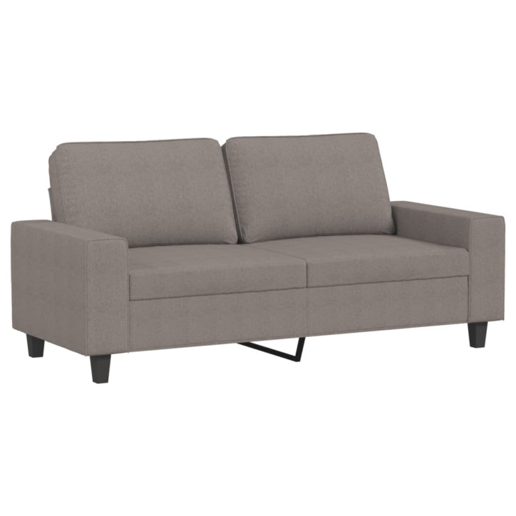 Dvivietė sofa, taupe spalvos, 140cm, audinys