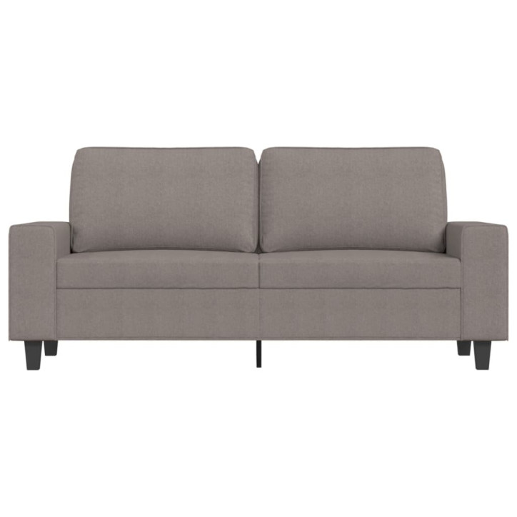 Dvivietė sofa, taupe spalvos, 140cm, audinys